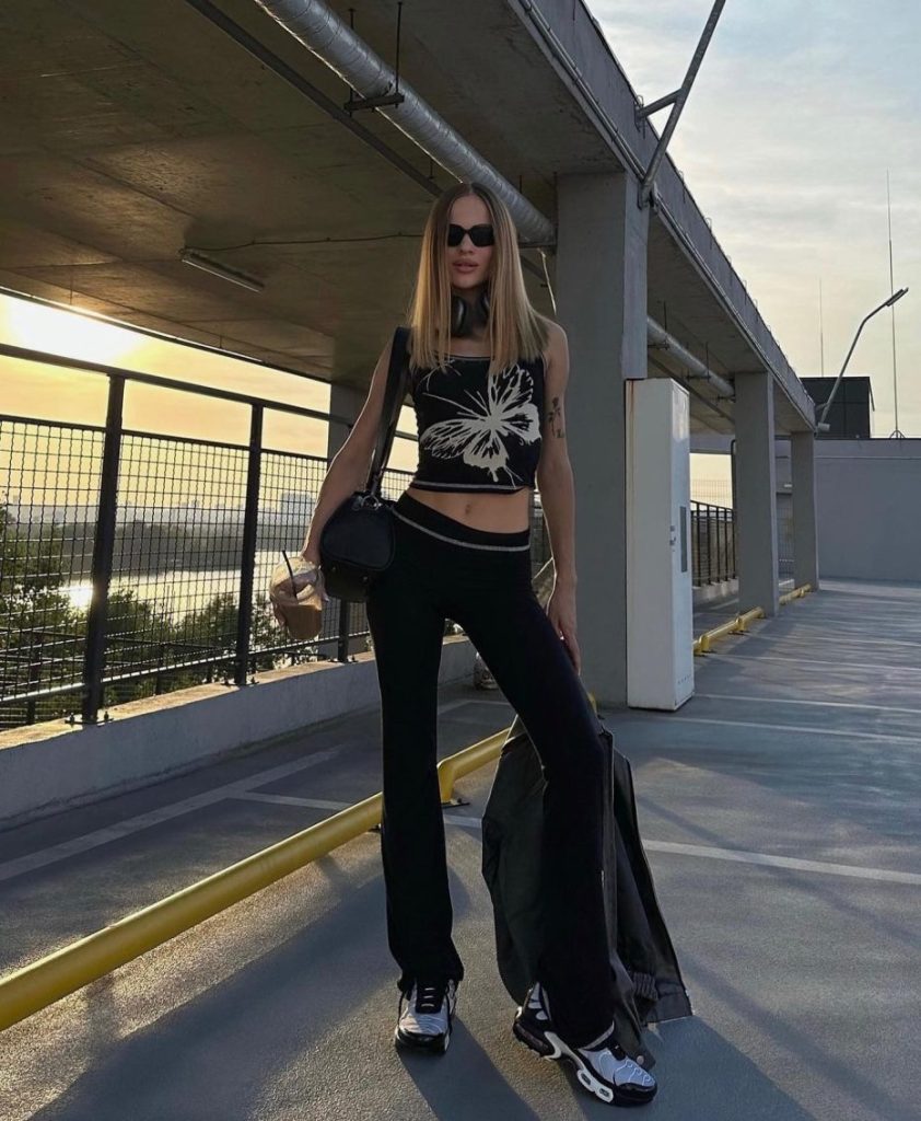 Halter Crop Top Wide-Leg Set