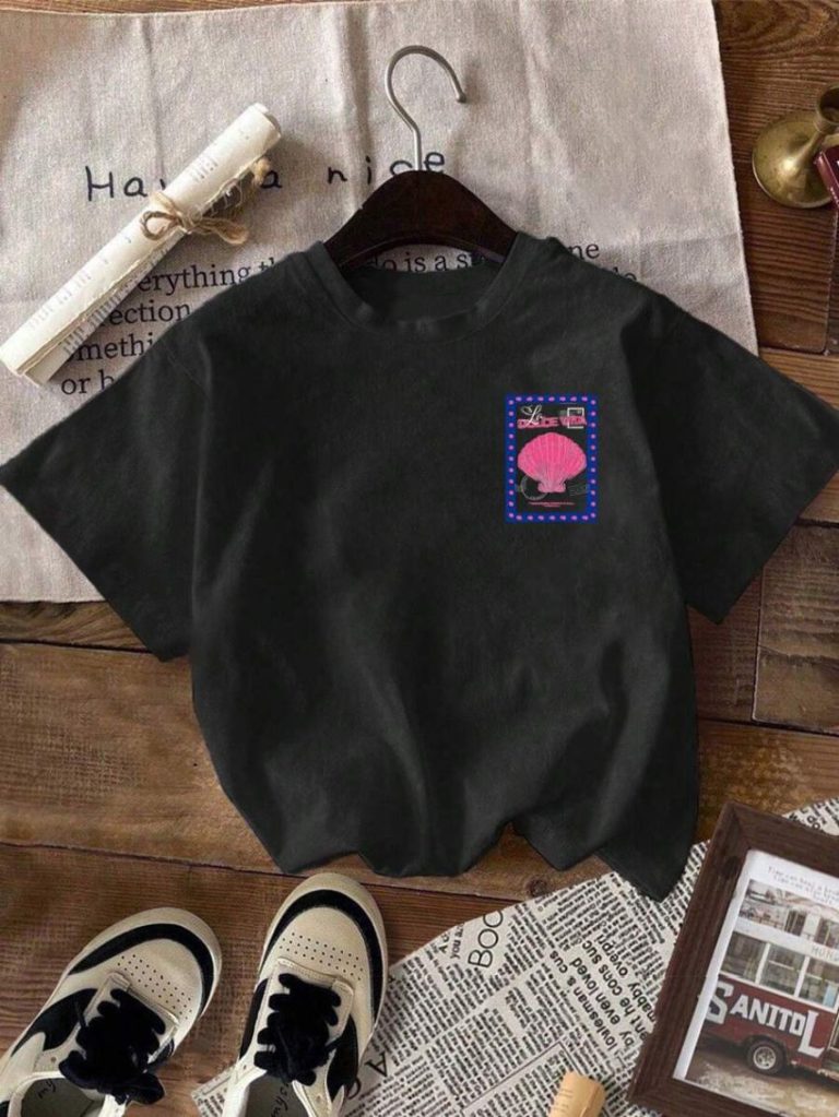 Seashell Stamp Graphic Tee