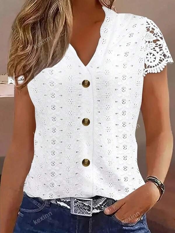 White Knit Halter Neck Top