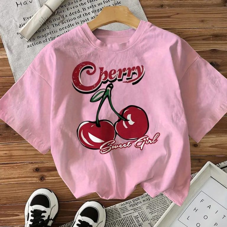 Sweet Cherry Graphic Print Tee