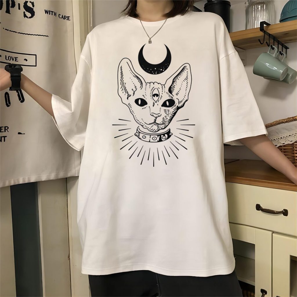 White Star Print Tee