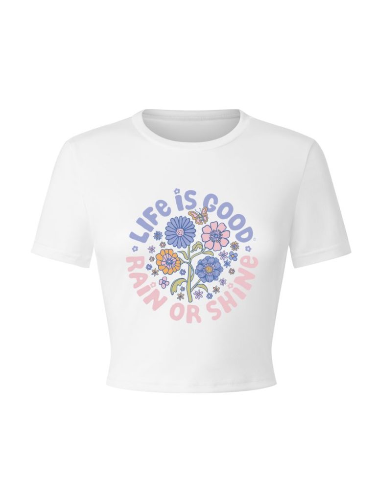 Blue Polka Dot Tee