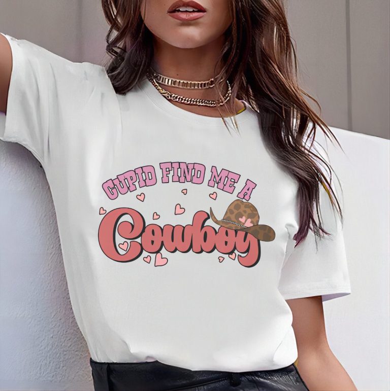 Brown Cartoon Print Off-Shoulder Top