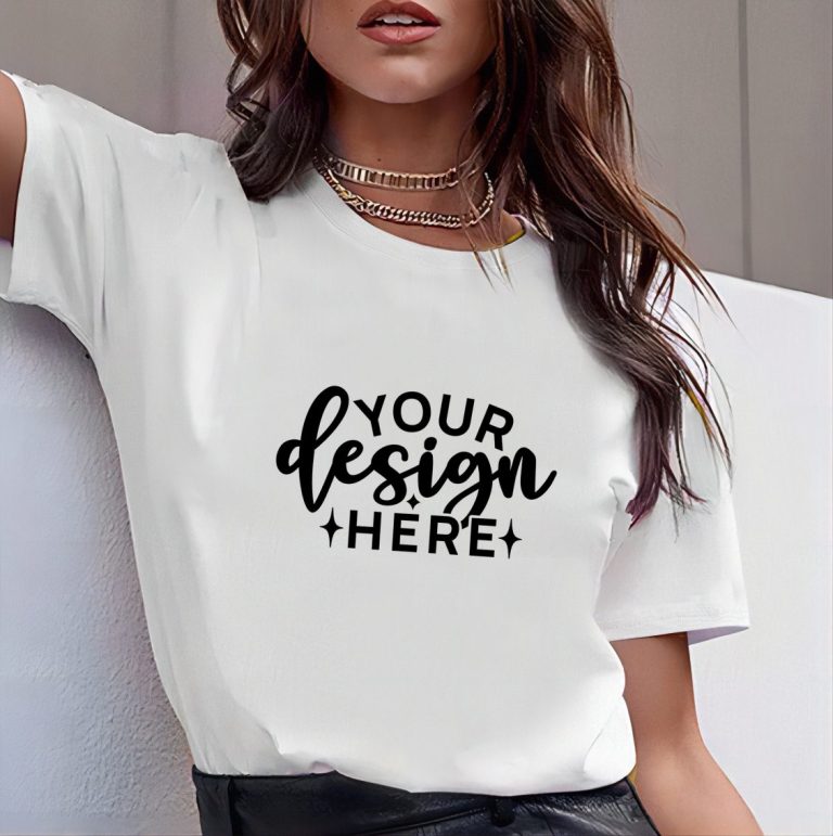 Letter Print Off-Shoulder Top