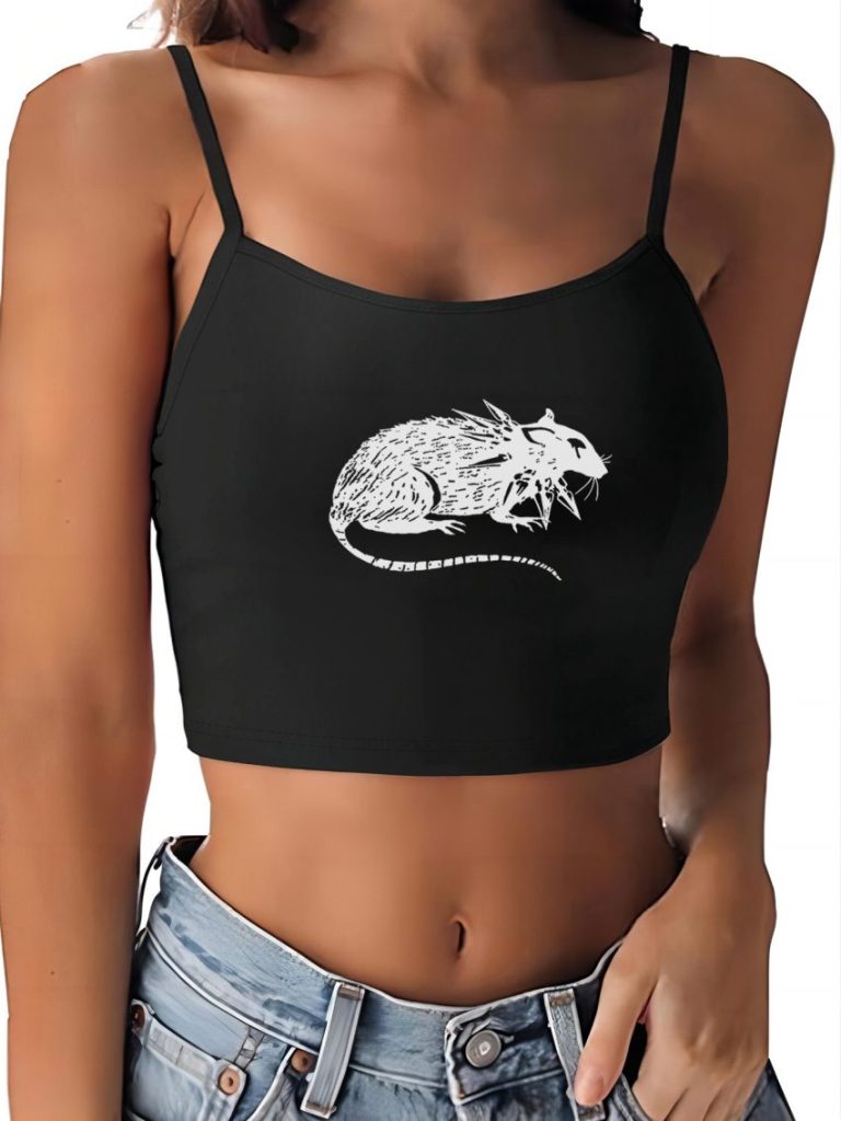 Animal Print Halter Top