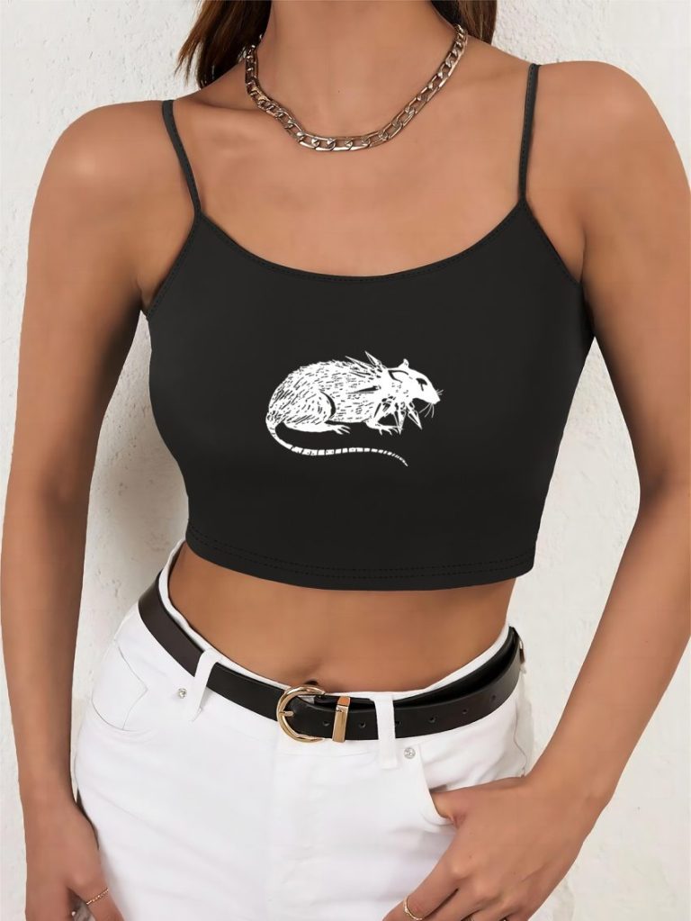 Beige Animal Print Top