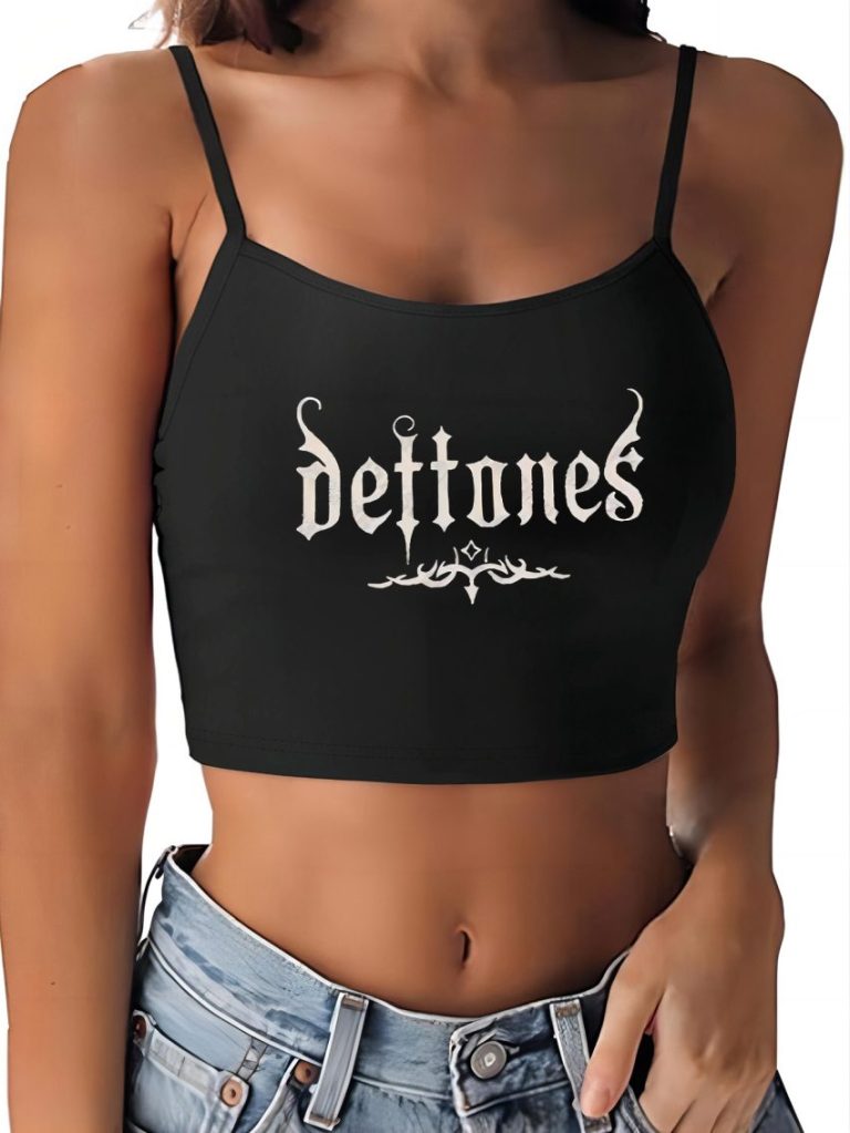 Music Print 3-4 Sleeve Top