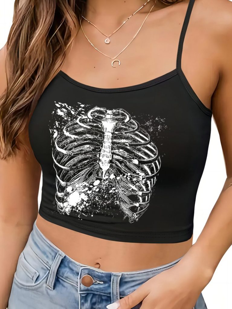 Abstract Print 3-4 Sleeve Top