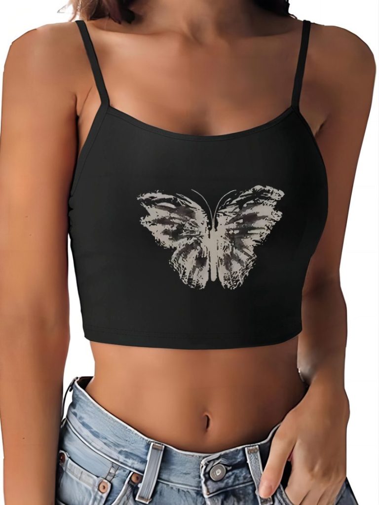 Animal Print 3-4 Sleeve Top