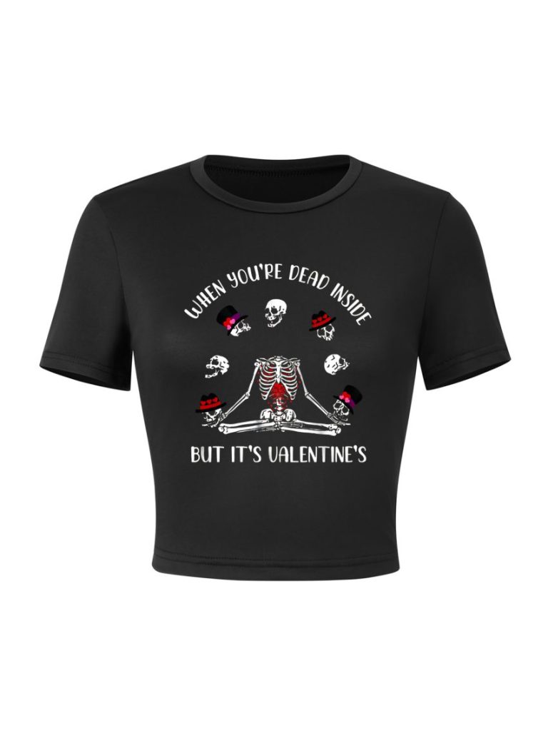 Red Star Print Crew Tee