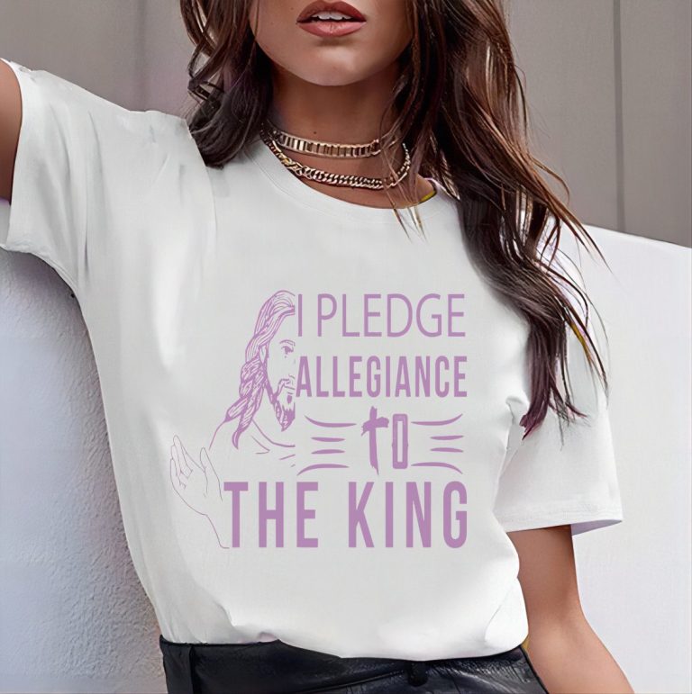 Purple Animal Print Tee