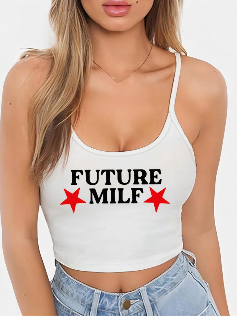 Flag Print Long Sleeve Top