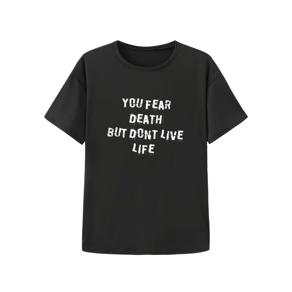 White Cotton 3-4 Sleeve Tee