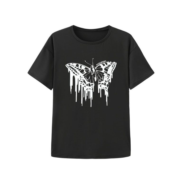 Abstract Print Collared Tee
