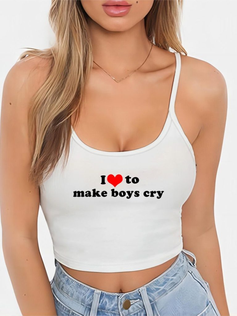 White Smiley Print Collared Tee