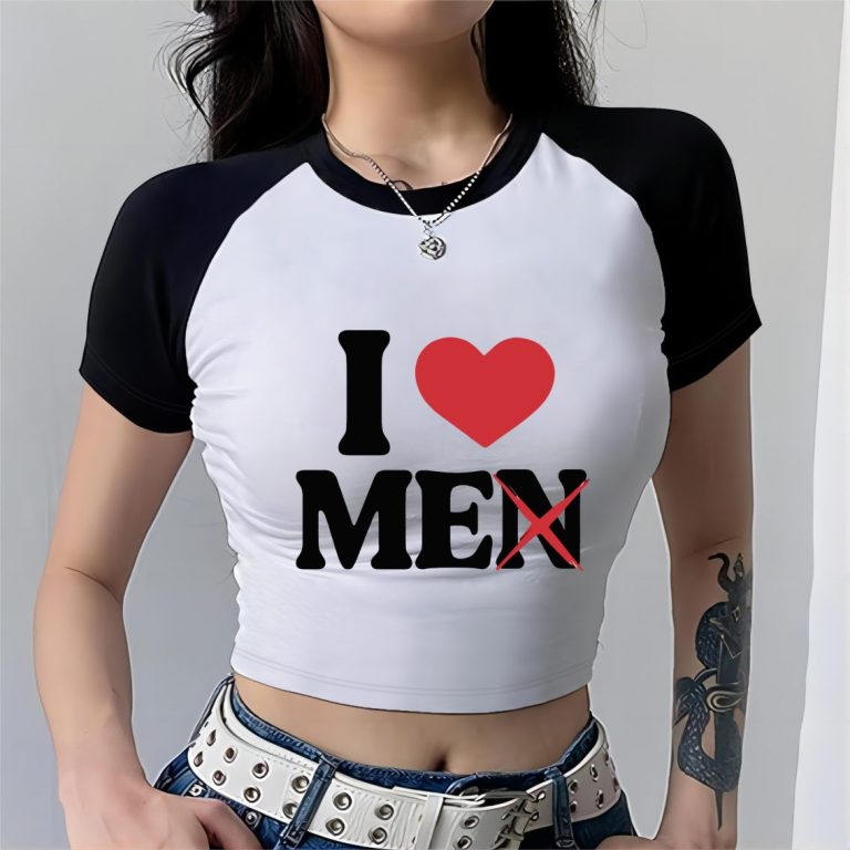 Red Cartoon Print Tee