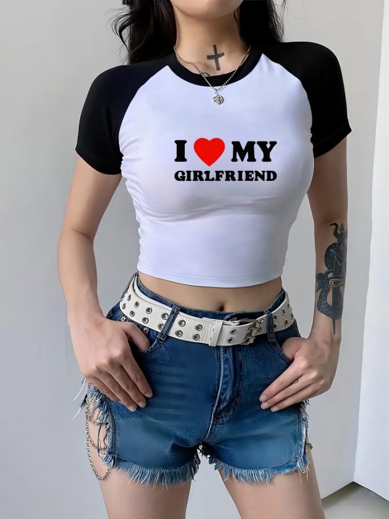 Gray Smiley Print Collared Tee