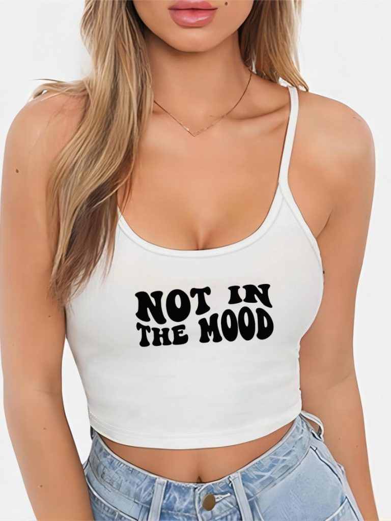 White Leopard Print V-Neck Top