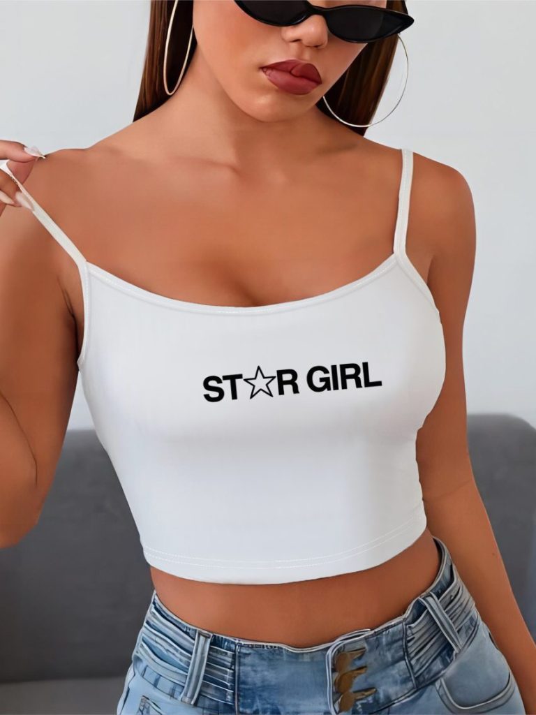 White Striped Off-Shoulder Top