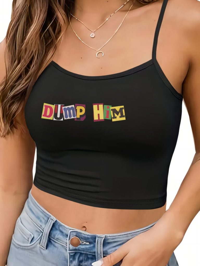 Yellow Smiley Print Off-Shoulder Top