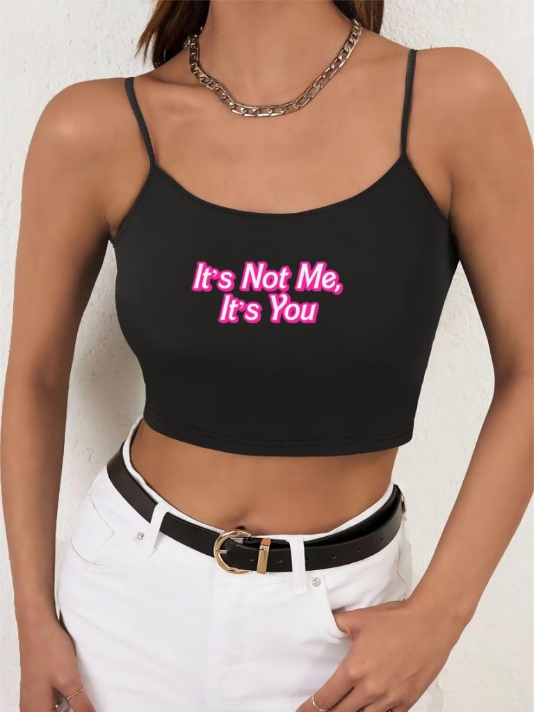 Pink Polka Dot Off-Shoulder Top