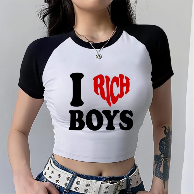 Red Music Print Tee
