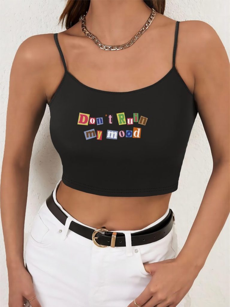 Multicolor Smiley Print Top