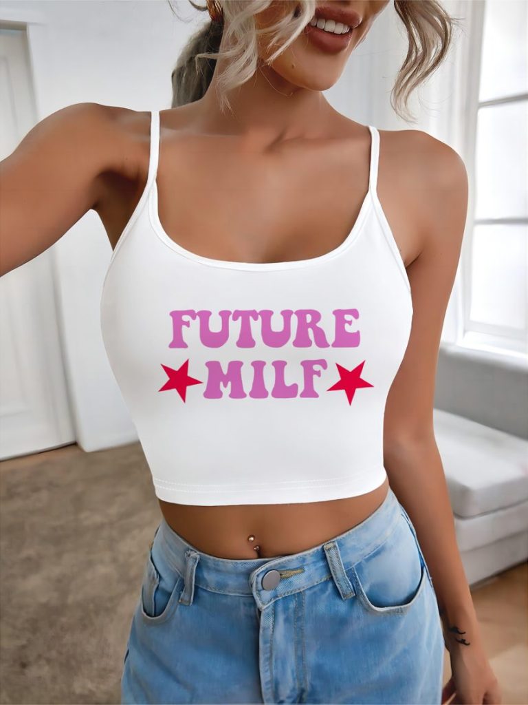 Multicolor Star Print Crew Top