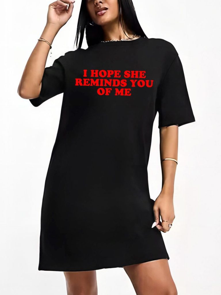 Red Cotton Crew Tee