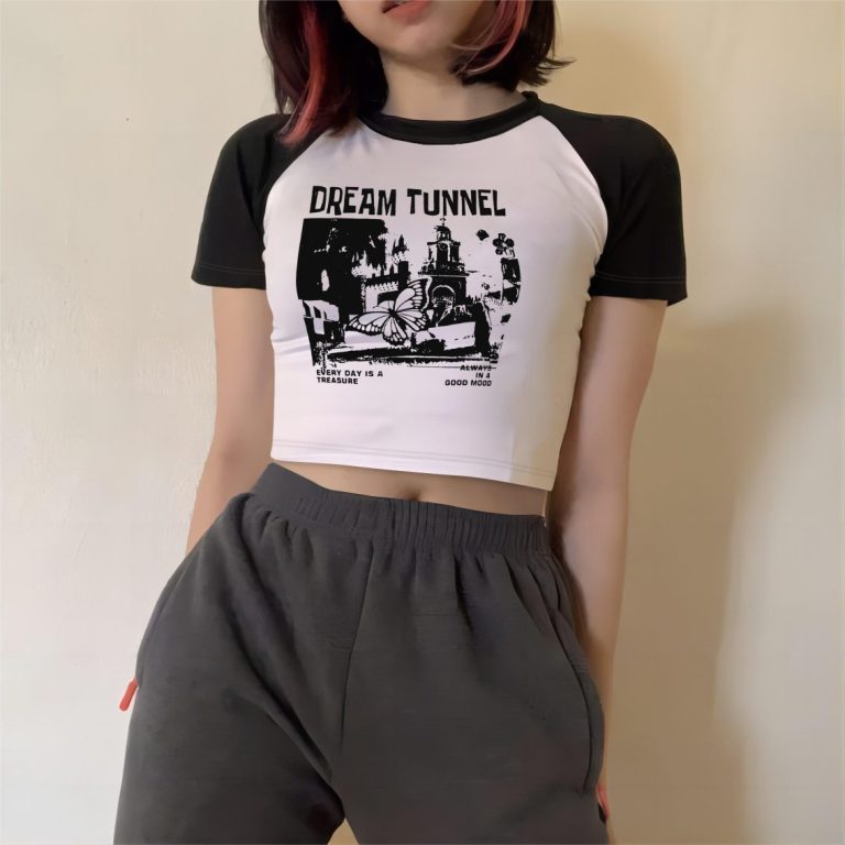 Yellow Portrait Print Off-Shoulder Top