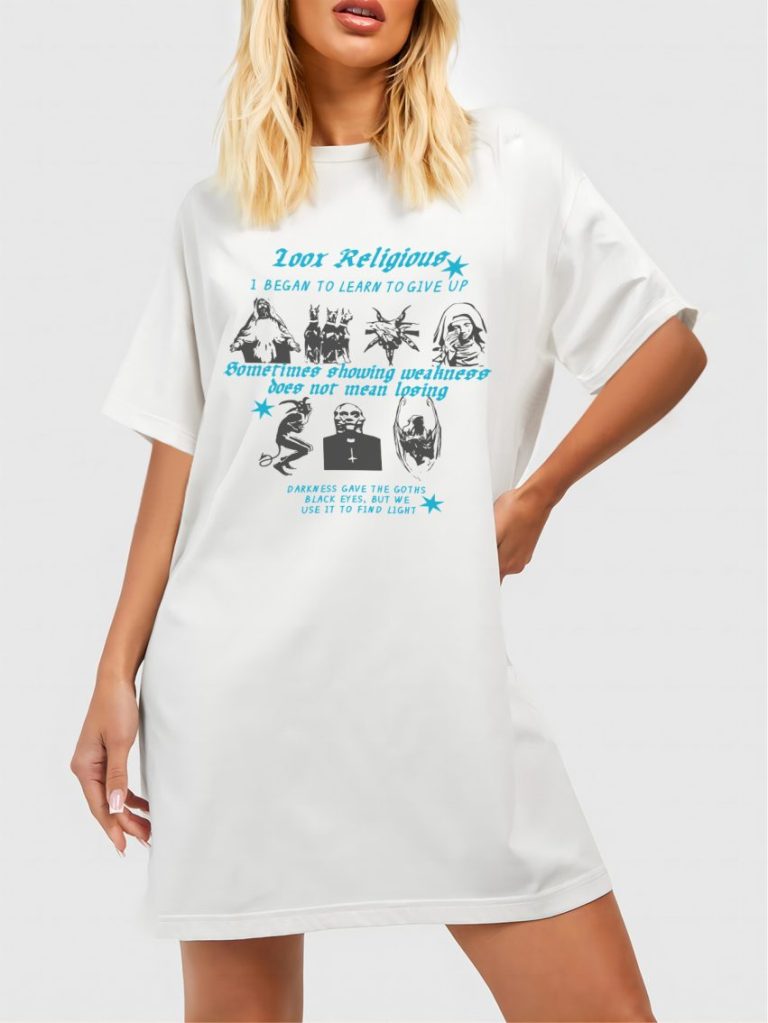 Abstract Print Off-Shoulder Top