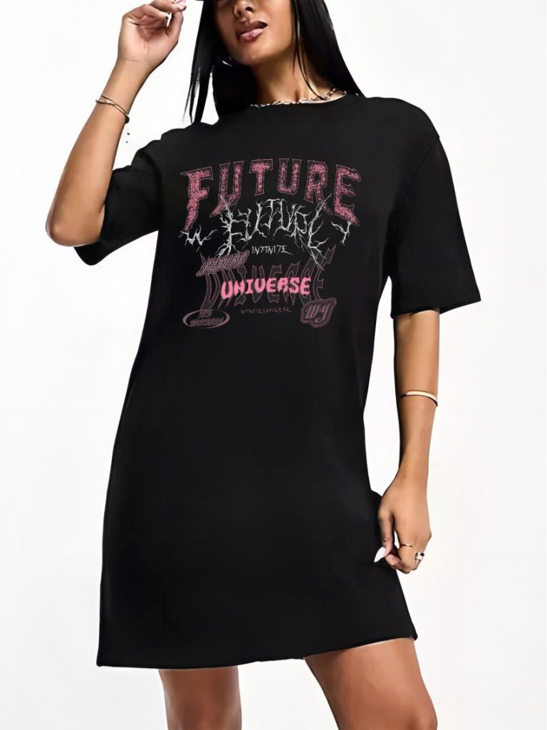 Star Print Puff Sleeve Tee