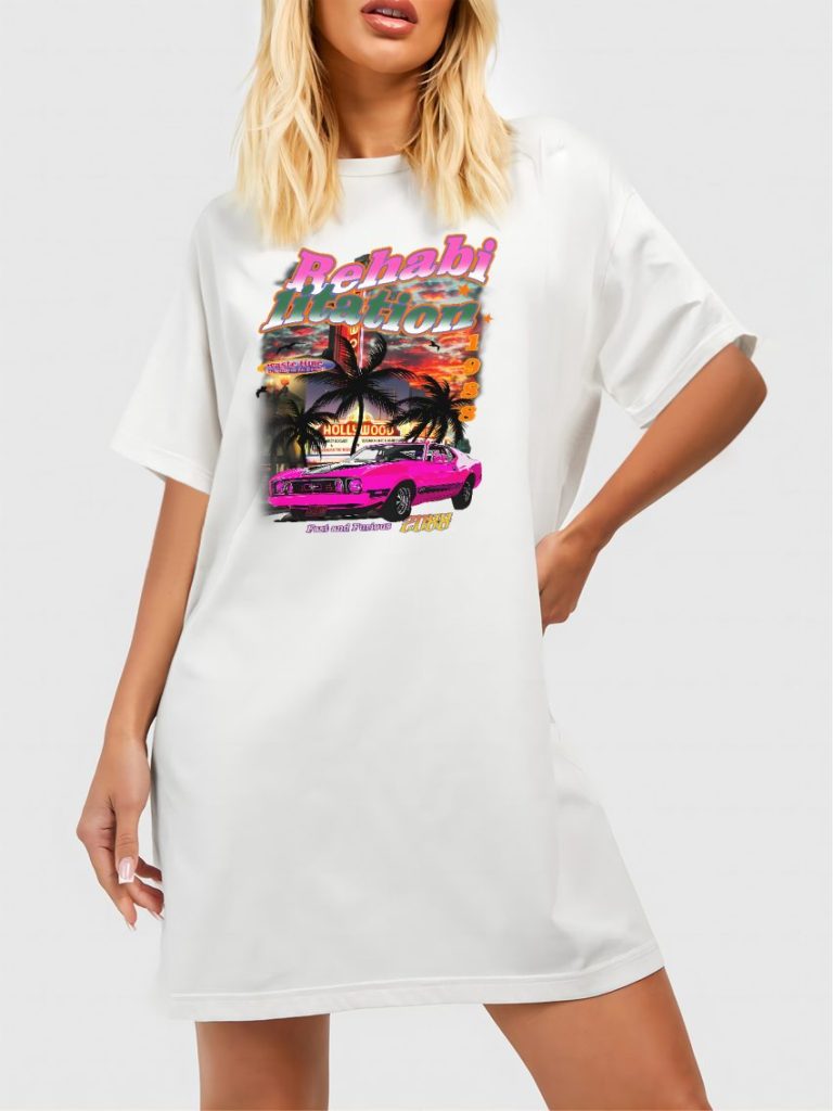 Multicolor Abstract Print Off-Shoulder Top