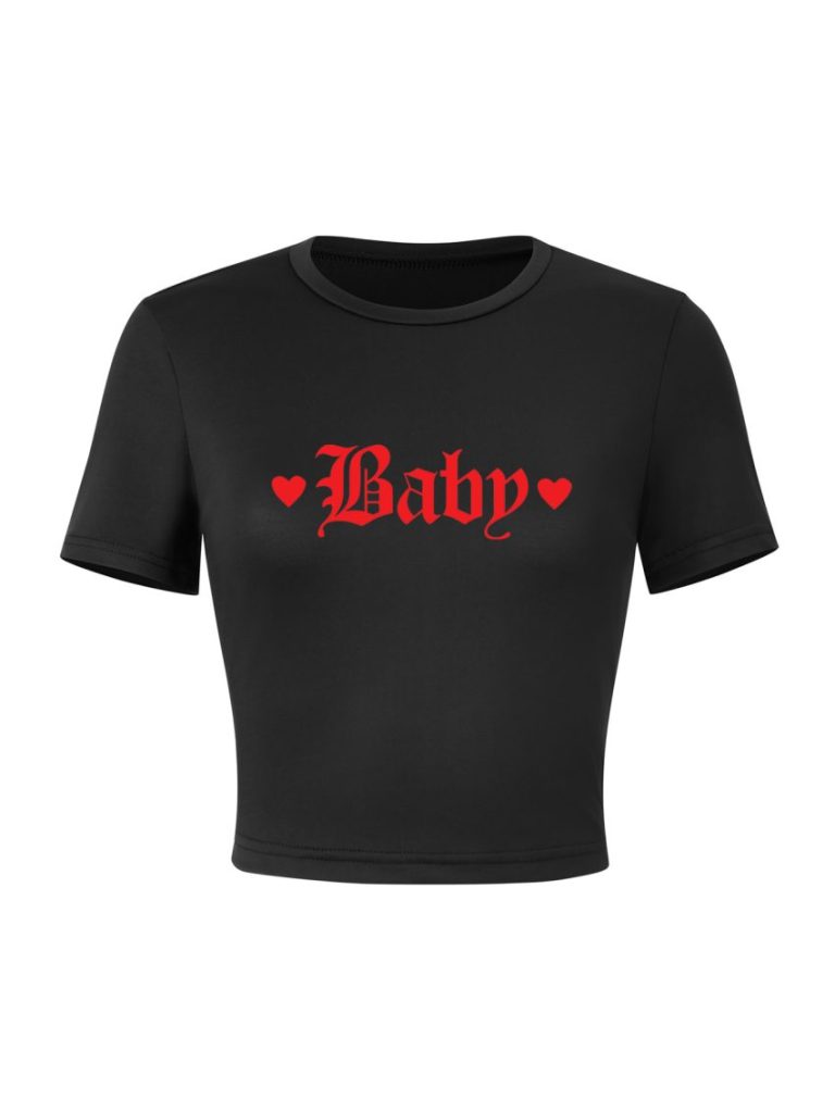 Music Print Short Sleeve Tee