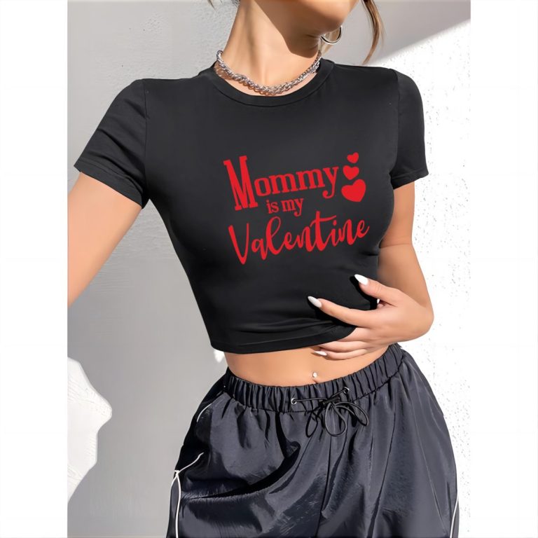 Red Animal Print Off-Shoulder Top