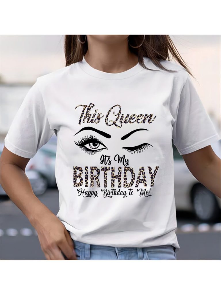 Queen Birthday Graphic Cotton Tee