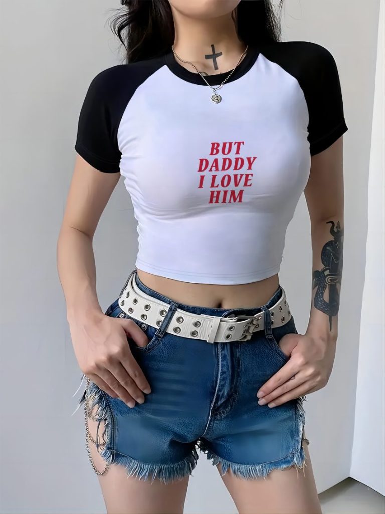 Body Positive Raglan Crop Tee