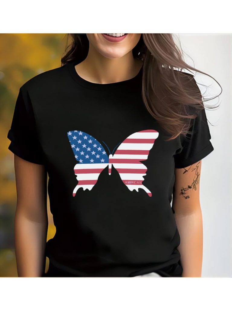 Black Flag Print Crew Tee