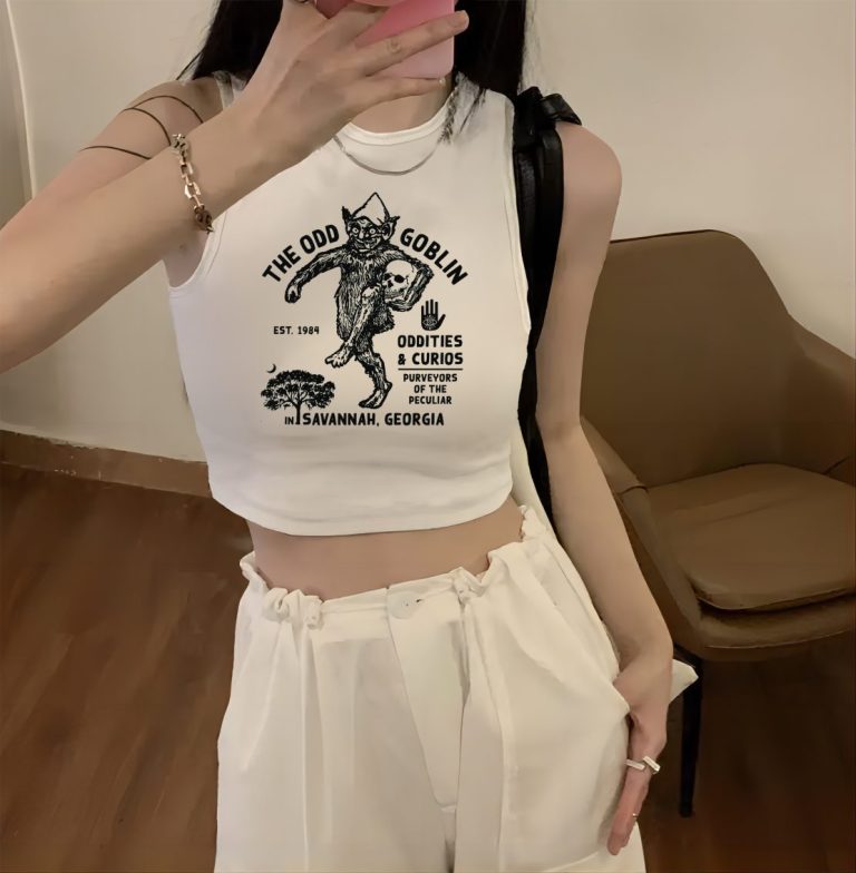 White Music Print Tee