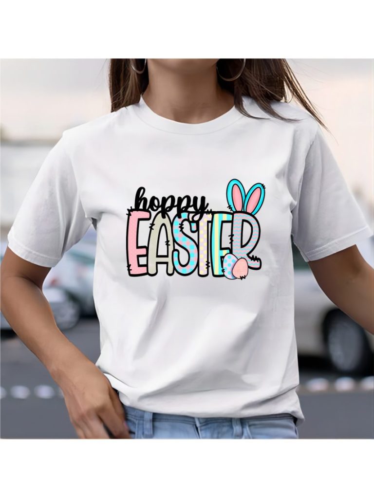 White Rainbow Print Off-Shoulder Top
