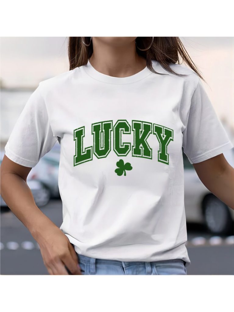 Green Butterfly Print Tee