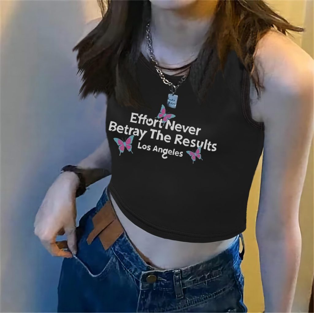 Pink Star Print V-Neck Top
