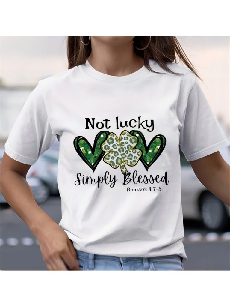 Green Floral Print Tee