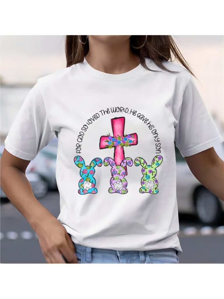 Rainbow Print Long Sleeve Tee