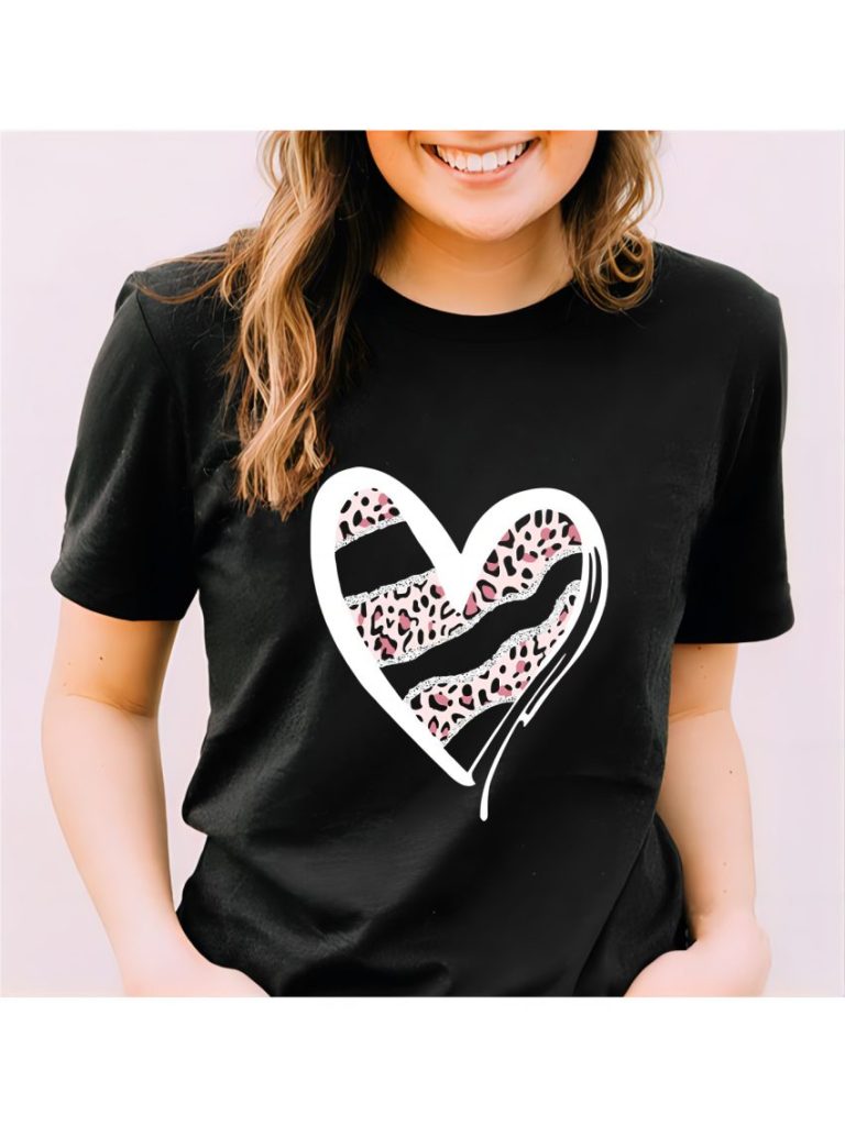 Multicolor Leopard Print Off-Shoulder Top