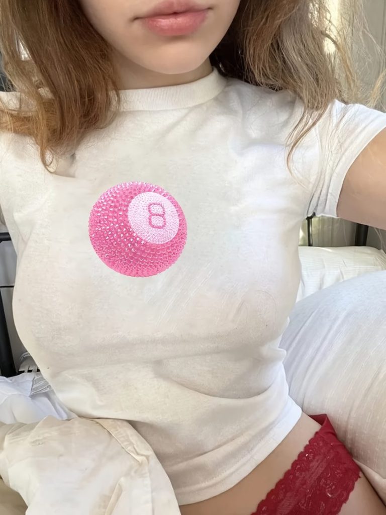 Marble Print Short Sleeve Tee