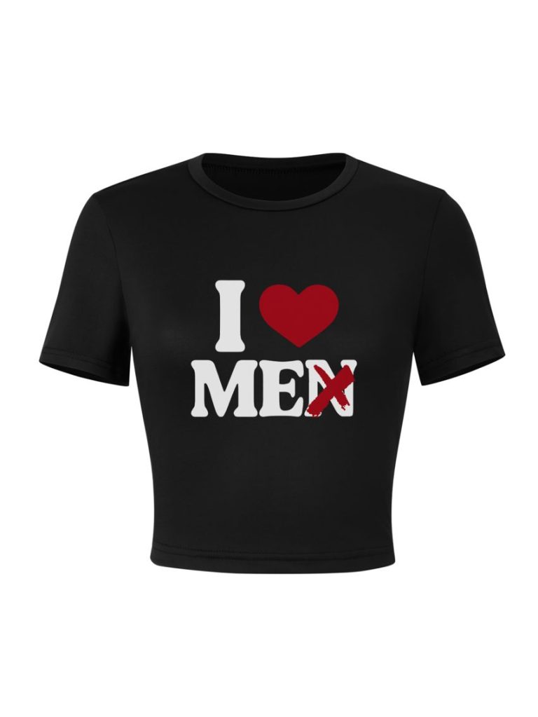 Red Smiley Print Tee