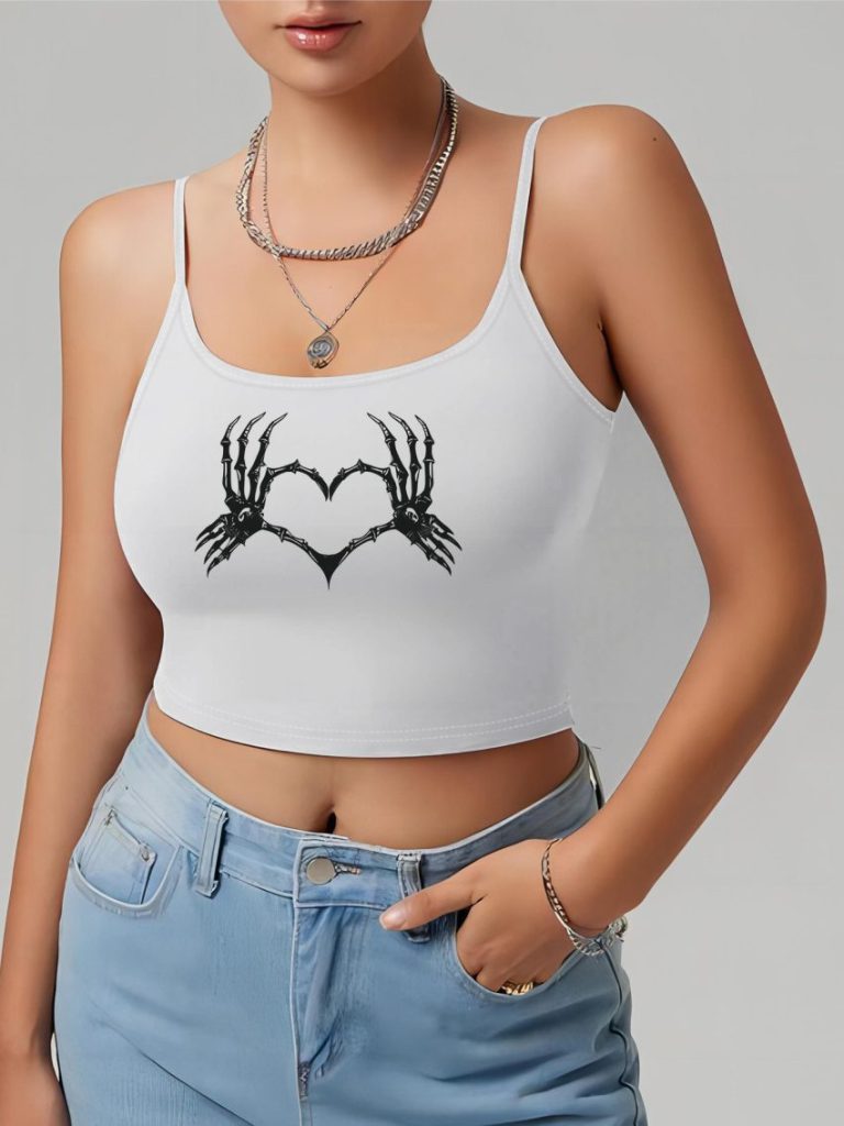 Butterfly Print 3-4 Sleeve Top