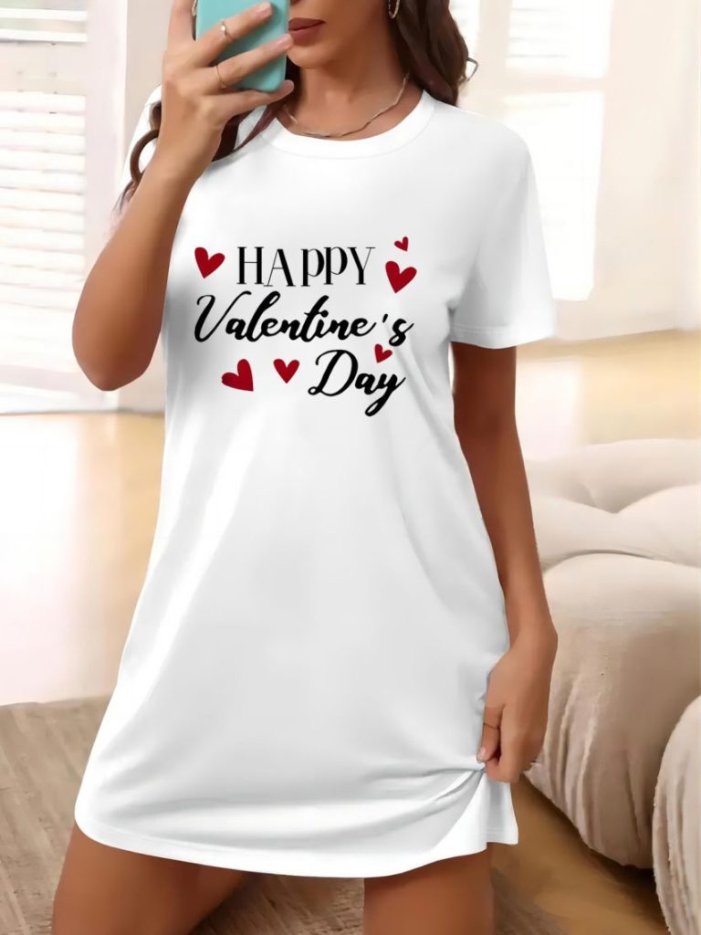 Beige Heart Print Halter Tee