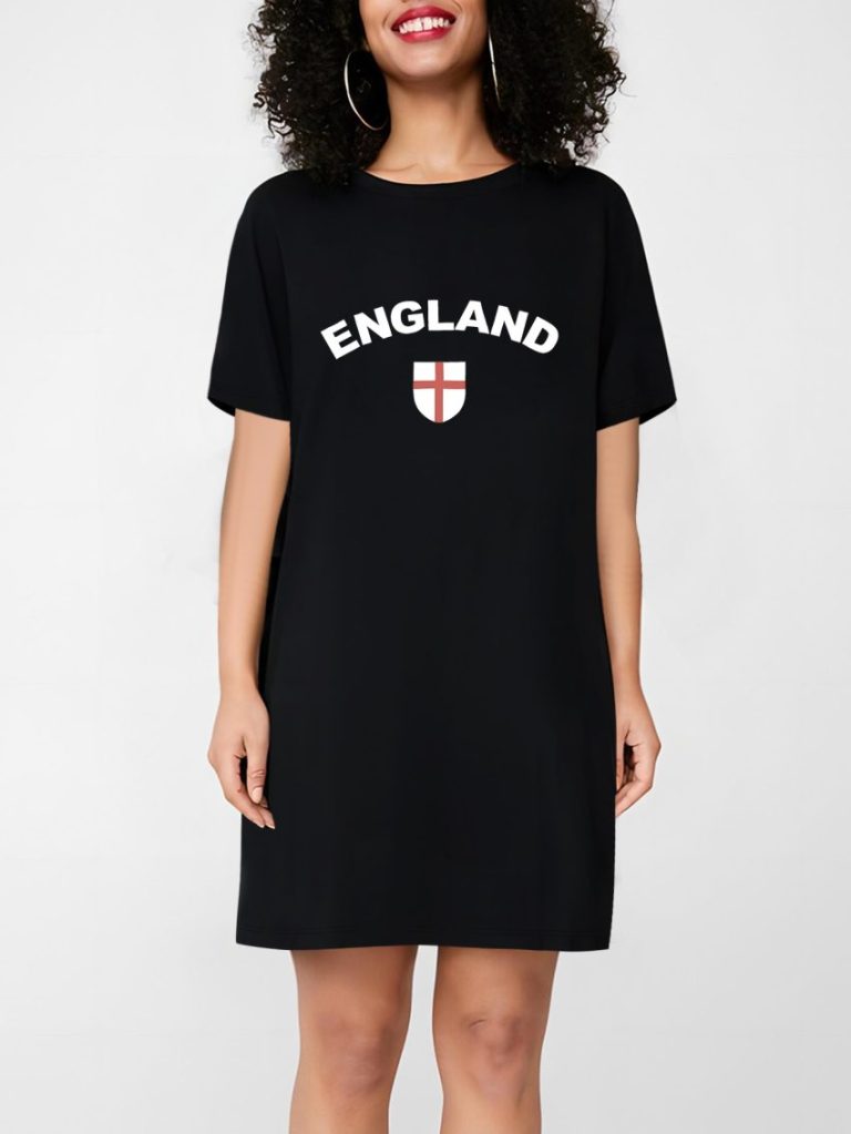 Black Heart Print Collared Tee